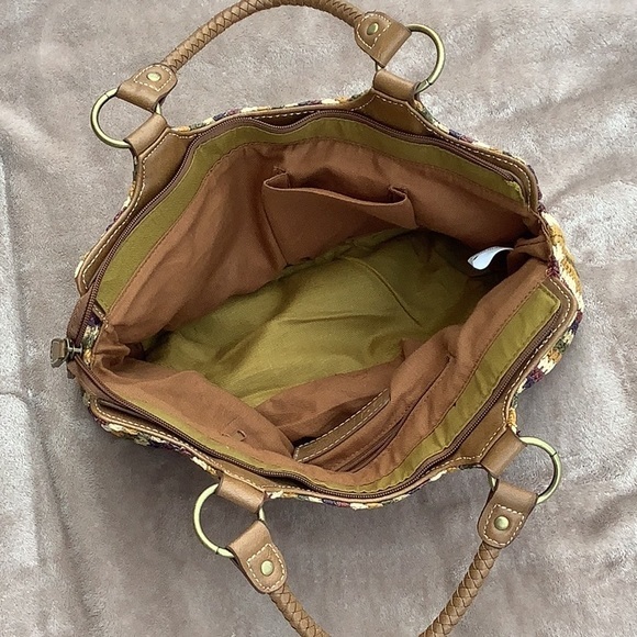 Relic Woven Multicolored Braided Handle Bag - Picture 12 of 12